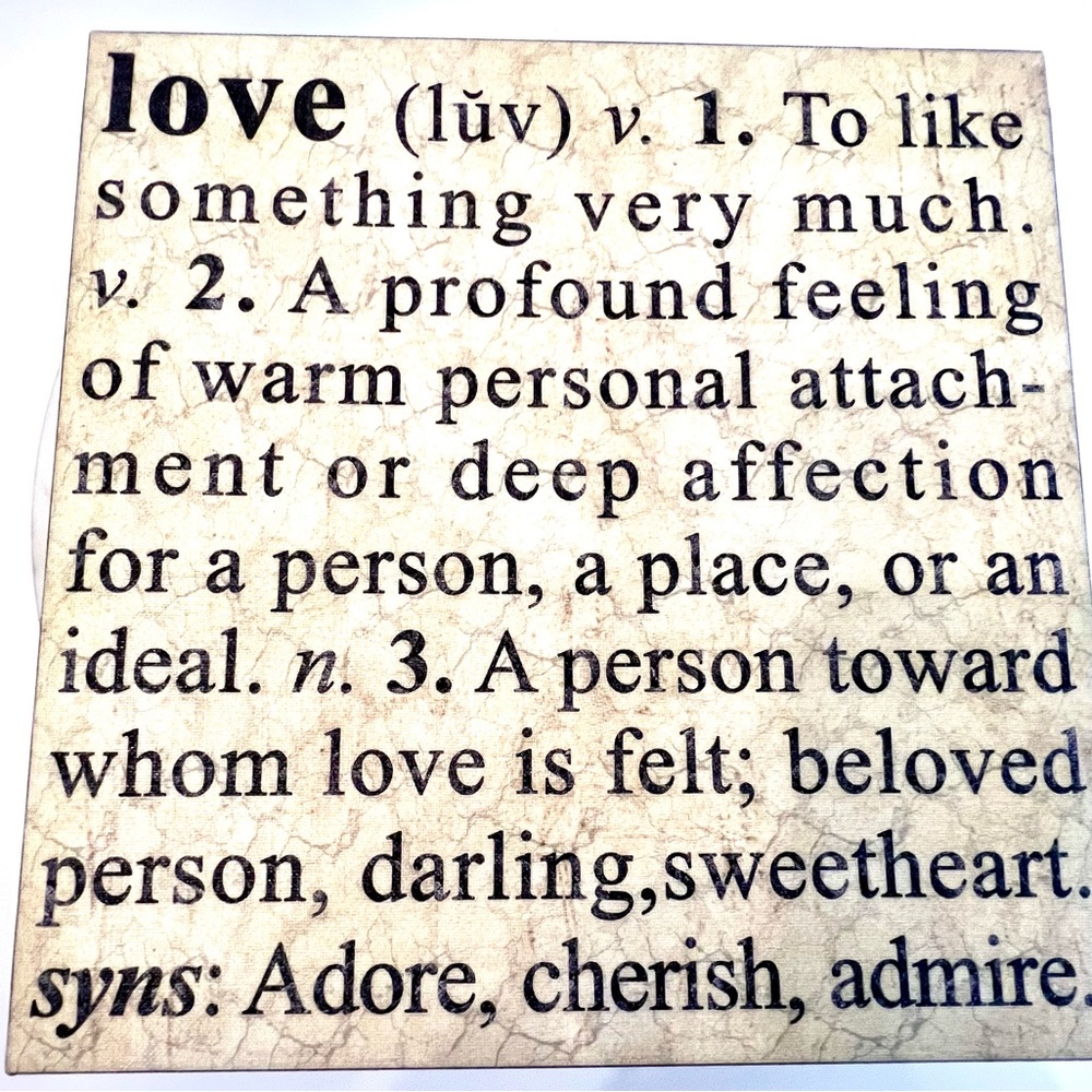 Love Sign - The Definition of Love-